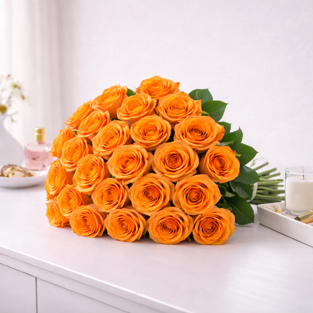 Orange Roses Bouquet