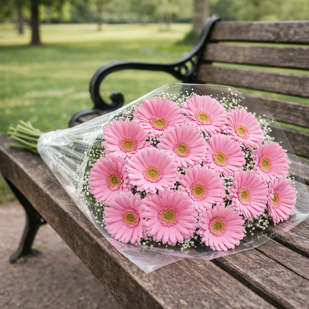 Pink Gerbera Daisies