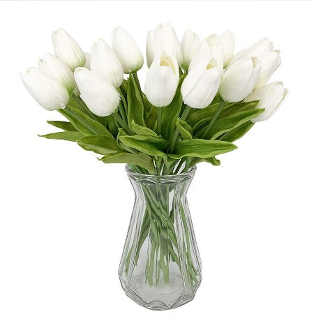 White Tulips in Vase