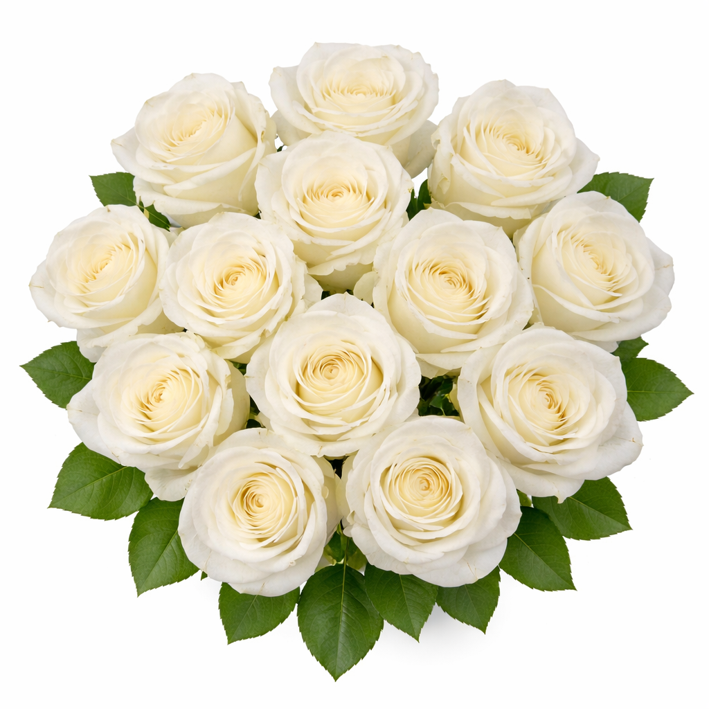 White Roses Bouquet