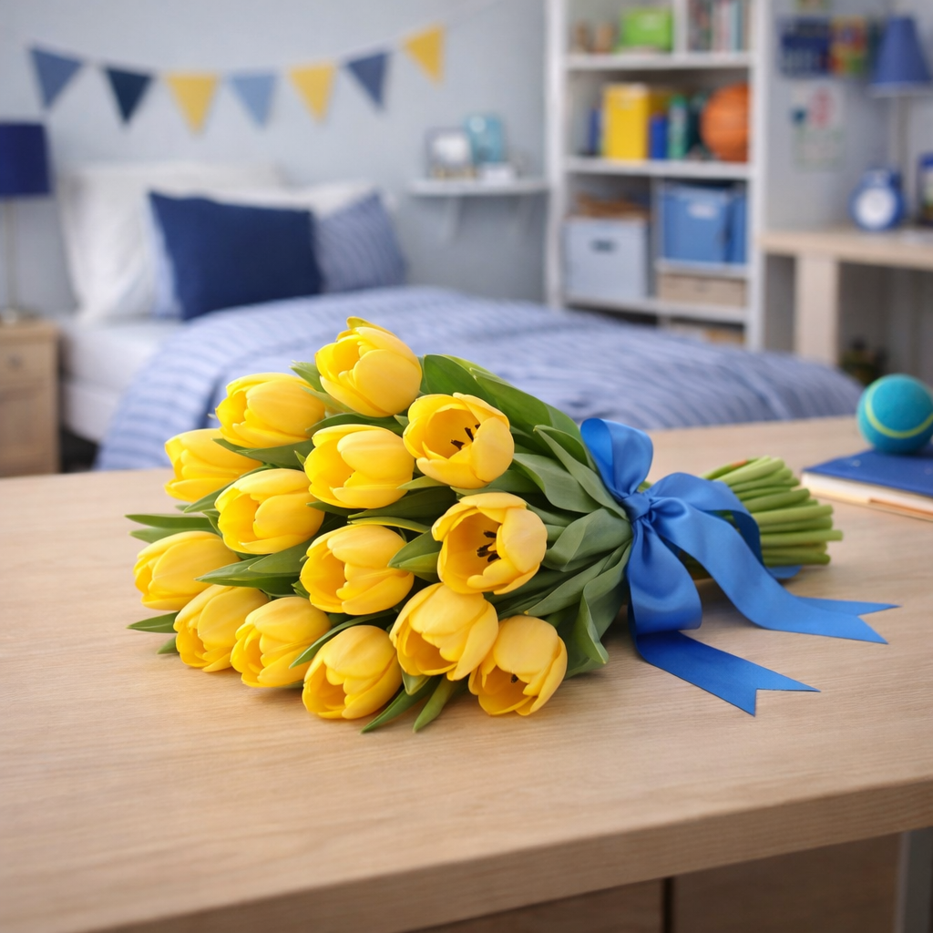 Yellow Tulips Bouquet