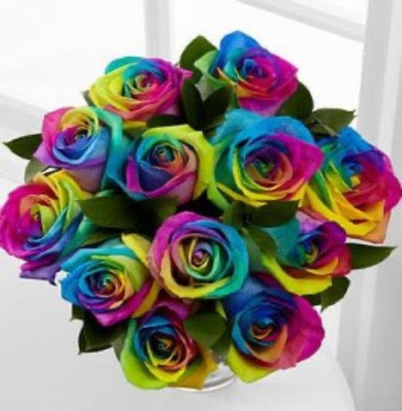 Rain Bow Roses