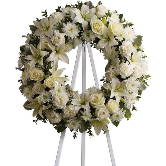 Lily Heaven Wreath