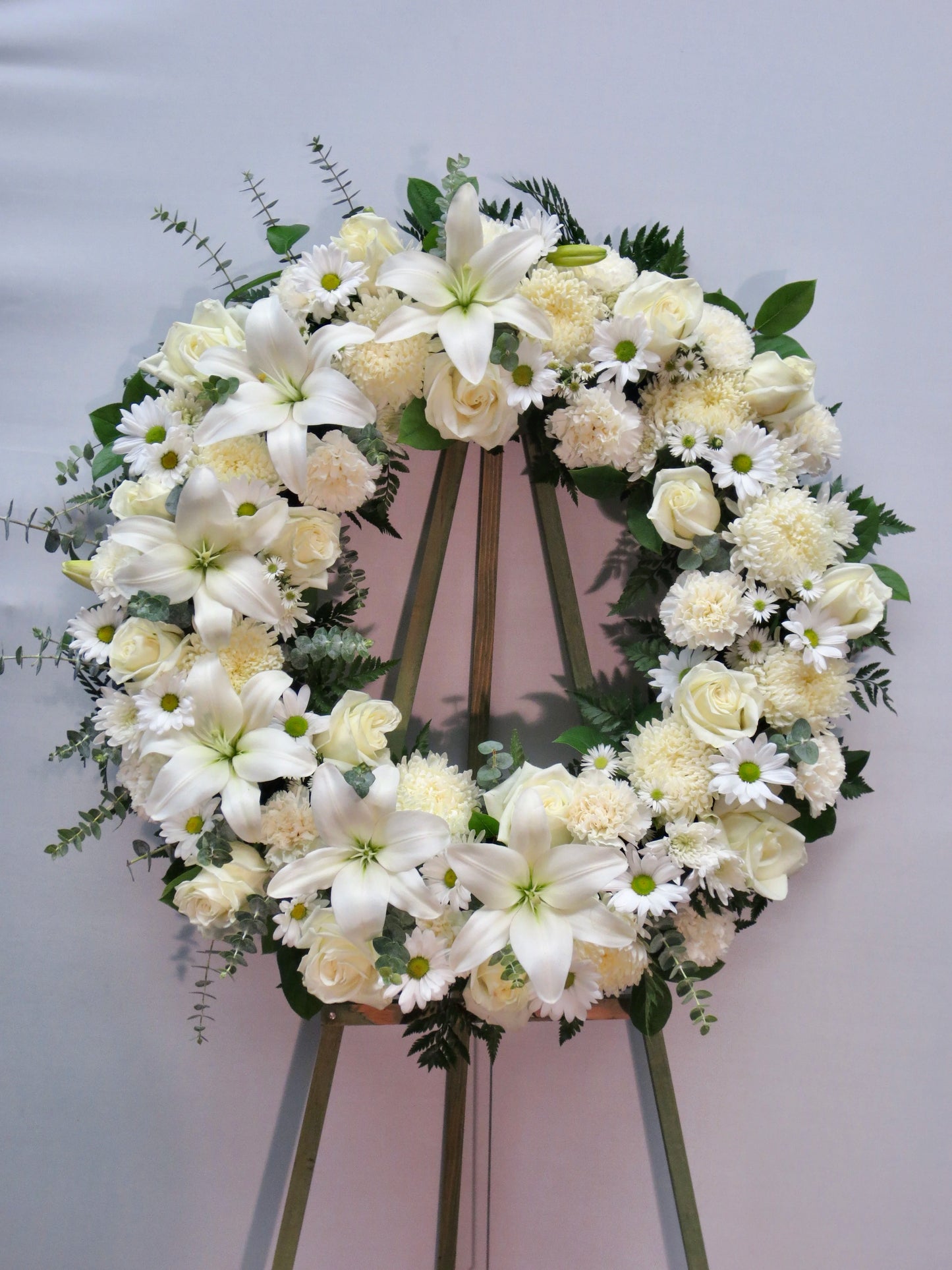 Lily & Rose Wreath