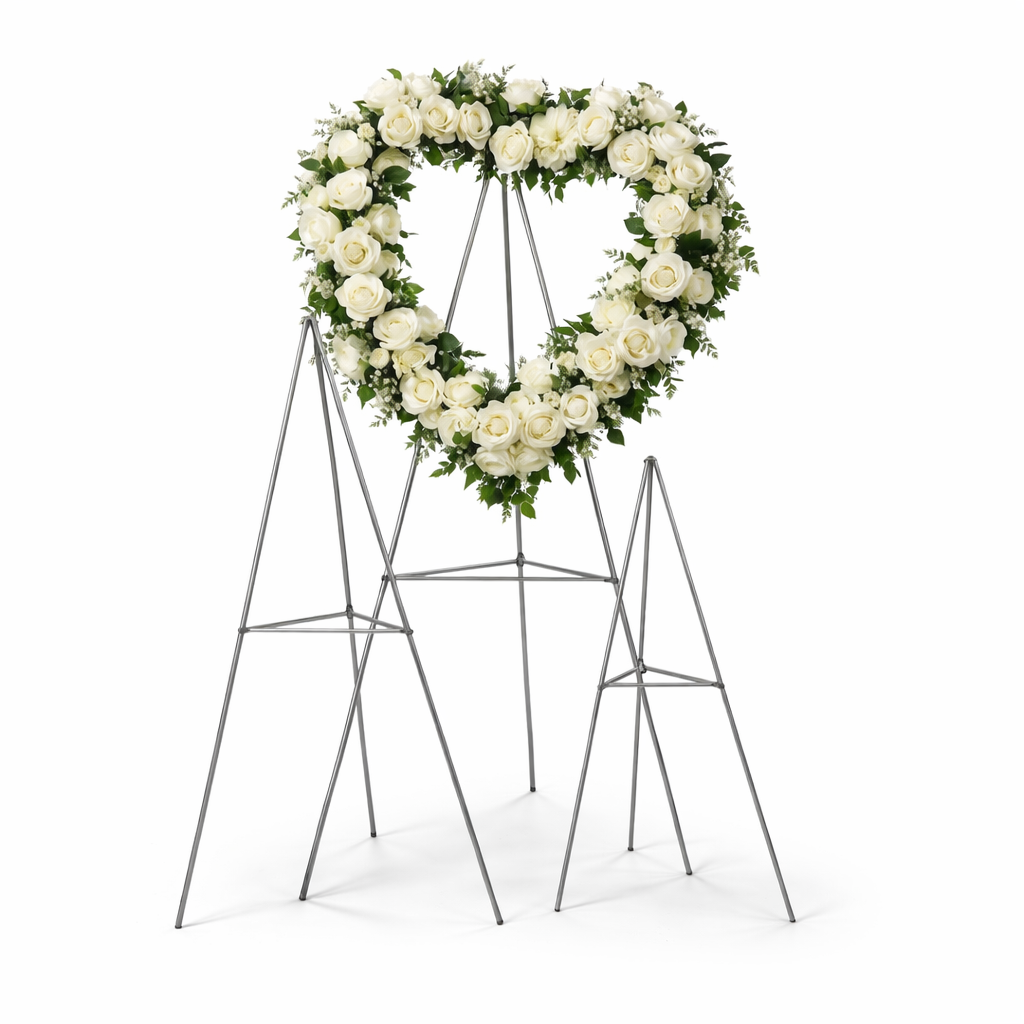 Metal Stand : Flowers going to any Location that is NOT a funeral home