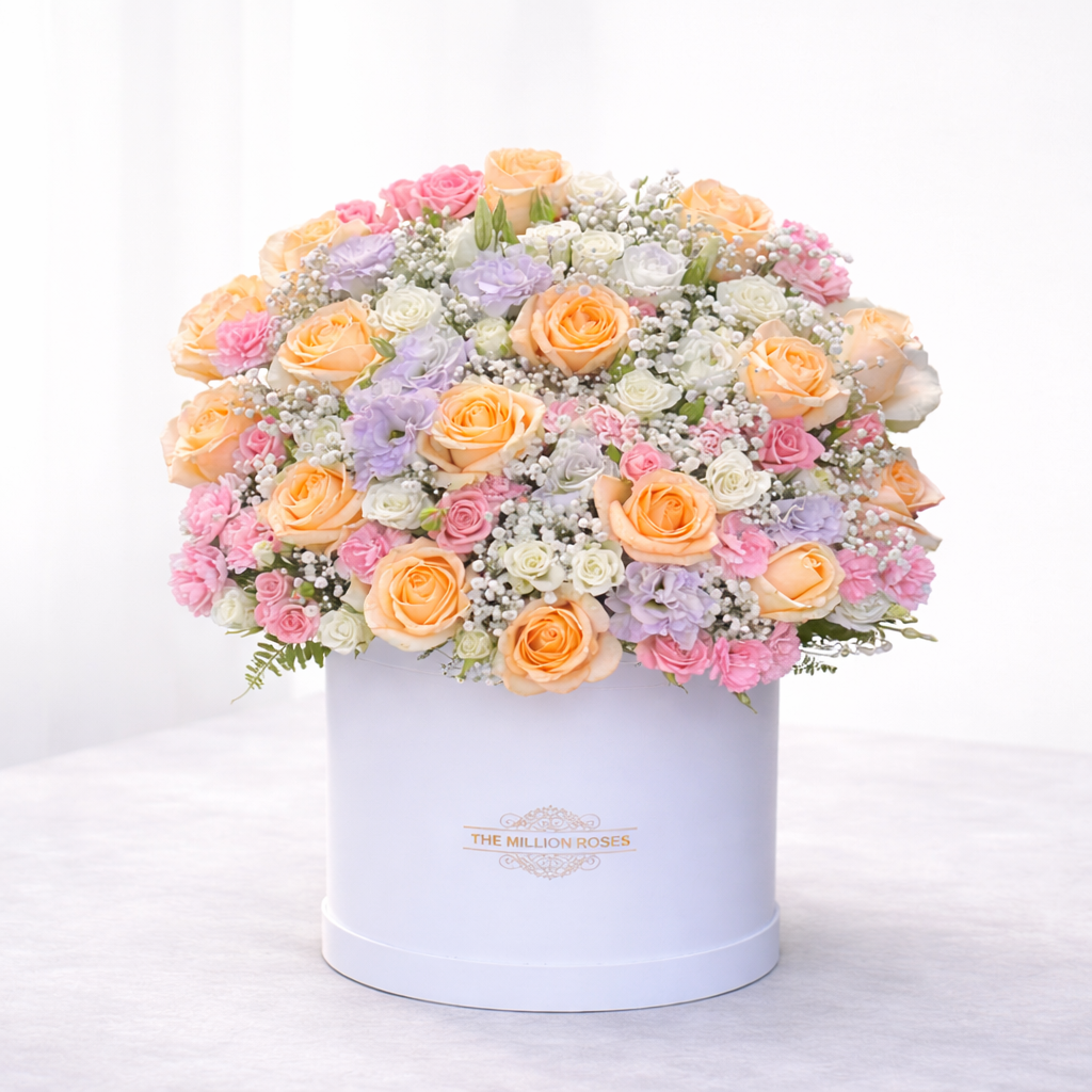 Pastel Birthday Luxury Flower Box