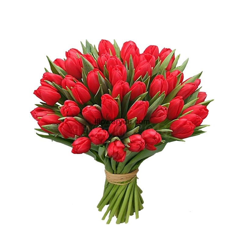 Red Tulips Bouquet