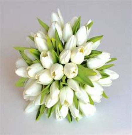 White Tulips Bouquet